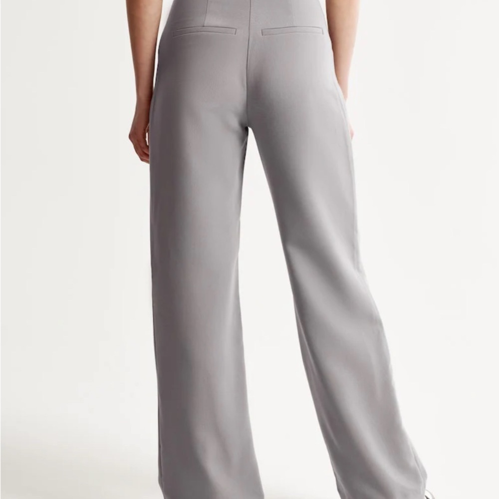 Stone color Women's wide-leg pants, X short, XS, size 26